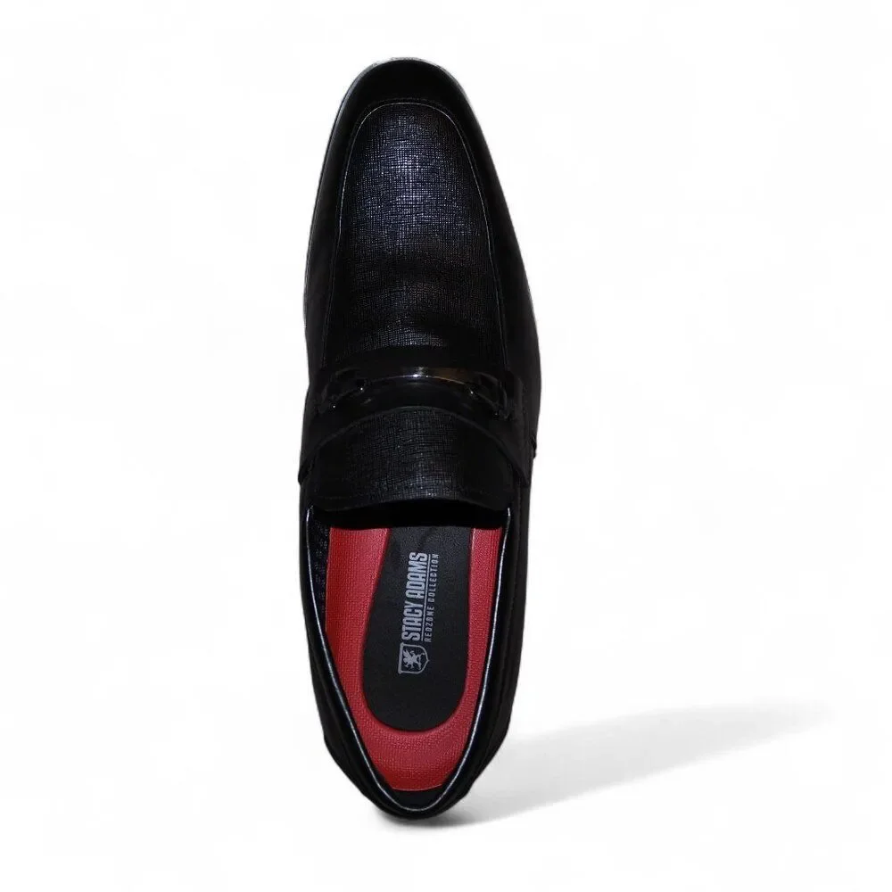 Stacy Adams Kaylor Leather Bit Slip-on Loafers‎ Men's 12M Black 25572-001
